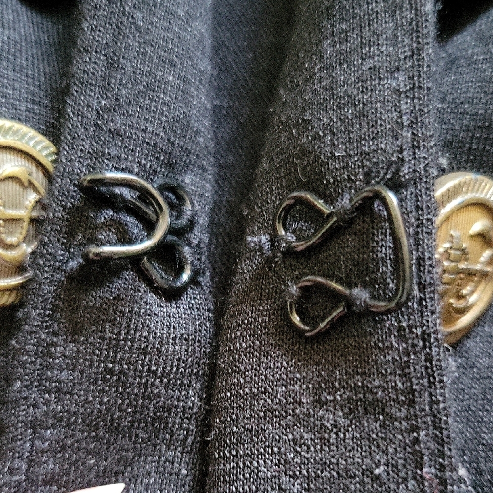 Modcloth Black Button-Detail Blazer - Picture 8 of 8